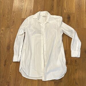 2/$25 Madewell// button down tunic, size S